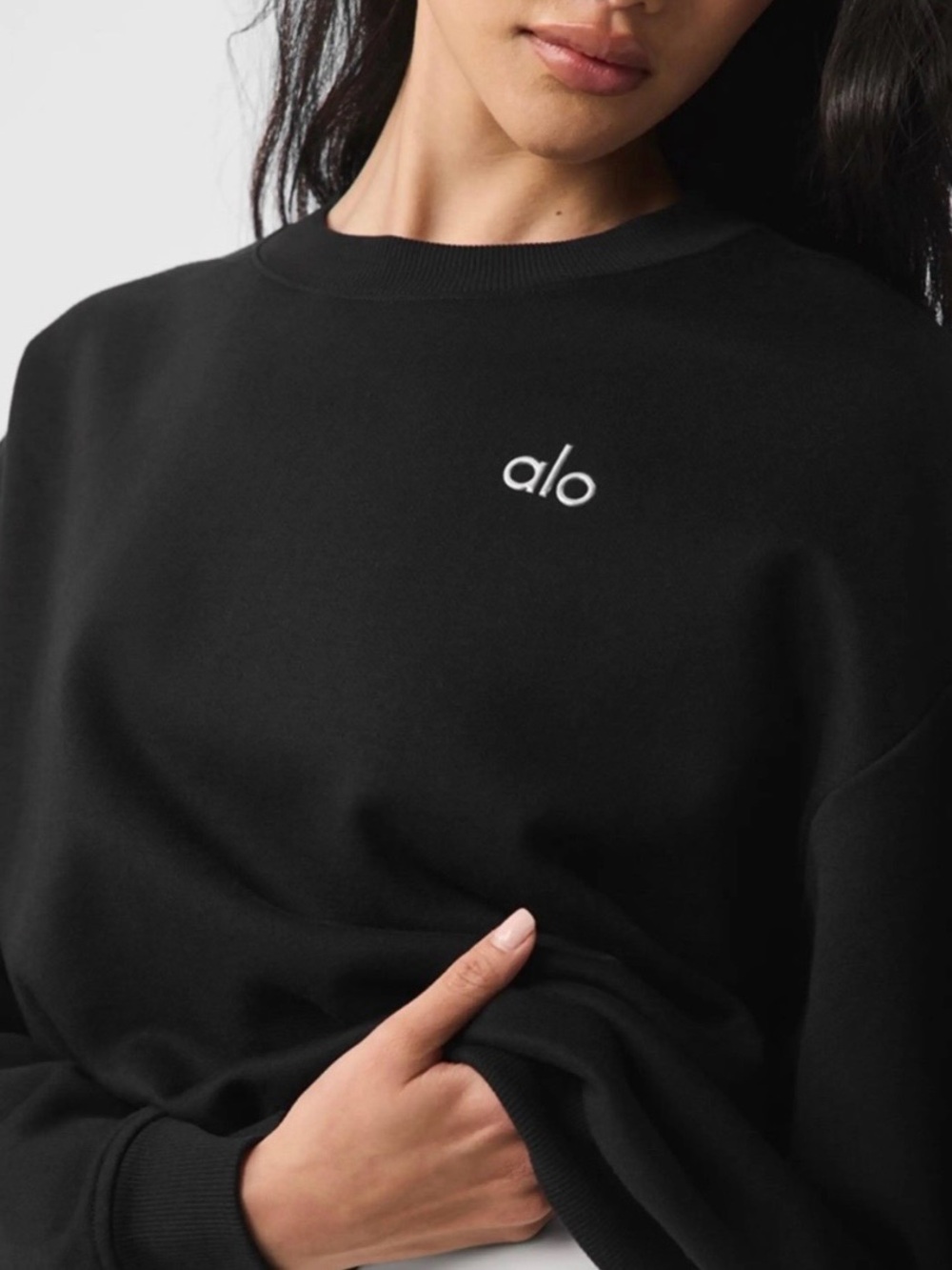 Alo accolade crew neck sweater
